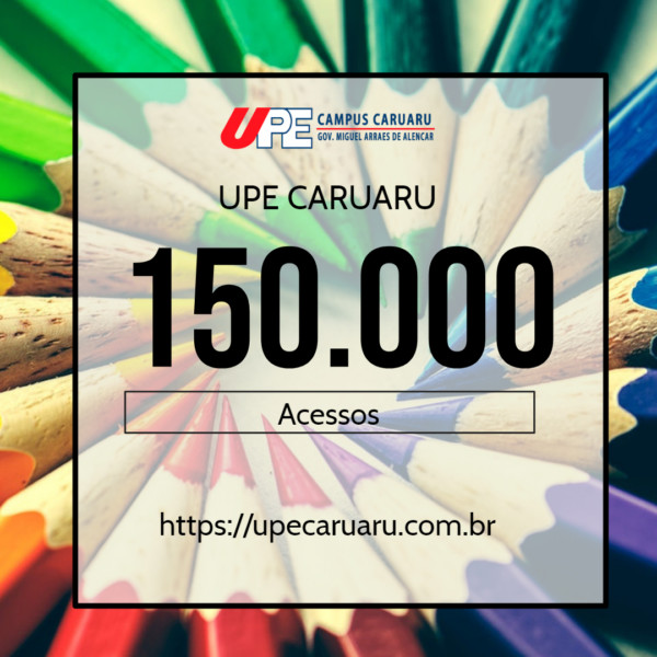 Site da UPE Caruaru atinge 150.000 visitas na web e ganha nova interface