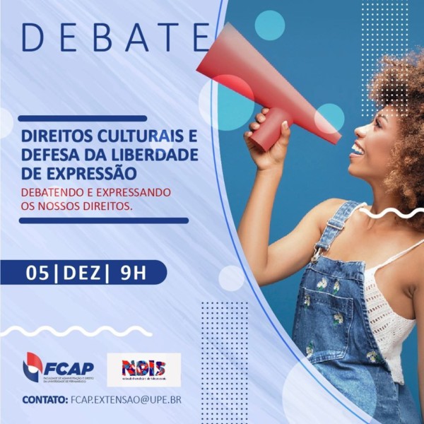 Direitos culturais e defesa da liberdade de expressão: Debatendo e expressando nosso direitos